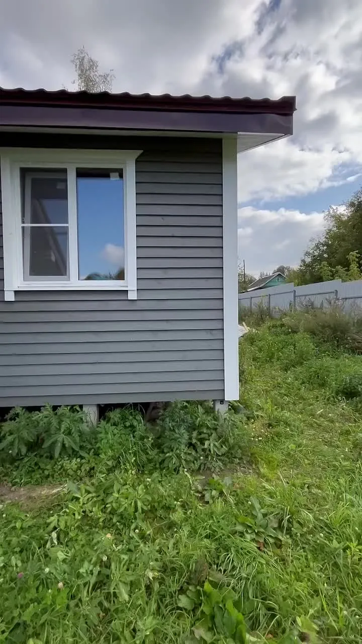 Каркасный дом 54м2  #прораб_андрей  #домидача